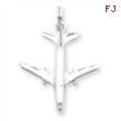 Sterling Silver Airplane Charm