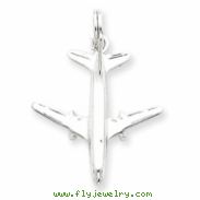 Sterling Silver Airplane Charm