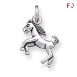 Sterling Silver Antique Pony Charm