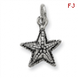 Sterling Silver Antique Starfish Charm