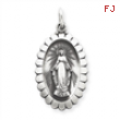 Sterling Silver Antiqued  Miraculous Medal