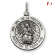 Sterling Silver Antiqued De La Providencia Medal