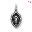 Sterling Silver Antiqued Miraculous Medal