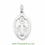 Sterling Silver Antiqued Miraculous Medal