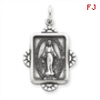 Sterling Silver Antiqued Miraculous Medal