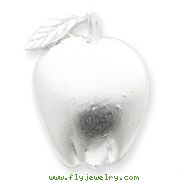 Sterling Silver Apple Charm