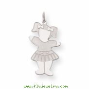 Sterling Silver Back to School Cuddle Charm