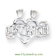 Sterling Silver Best Friend Break Apart Charm