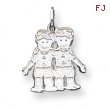 Sterling Silver Boys Charm