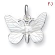 Sterling Silver Butterfly Charm