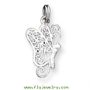 Sterling Silver Butterfly Charm