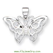 Sterling Silver Butterfly Pendant