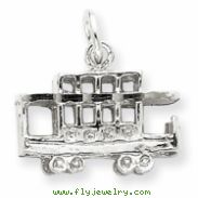 Sterling Silver Caboose Charm