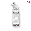 Sterling Silver Cell Phone Charm