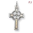 Sterling Silver Celtic Cross Charm