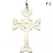 Sterling Silver Celtic Design Cross