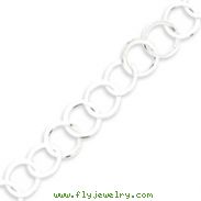 Sterling Silver Circle Bracelet