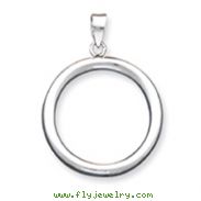 Sterling Silver Circle Pendant