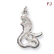 Sterling Silver Cobra Charm