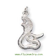 Sterling Silver Cobra Charm