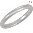 Sterling Silver Comfort Fit Band