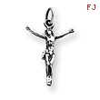 Sterling Silver Corpus Crucified Christ Charm