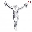 Sterling Silver Corpus (Crucified Christ) Pendant