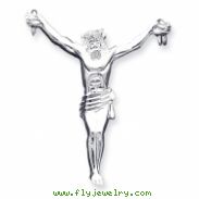 Sterling Silver Corpus (Crucified Christ) Pendant