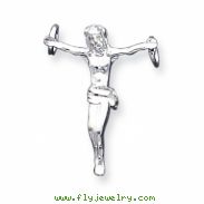 Sterling Silver Corpus (Crucified Christ) Pendant