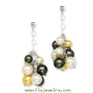 Sterling Silver Cultured Pearl Earrings