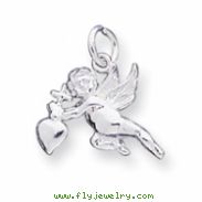 Sterling Silver Cupid Charm