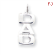 Sterling Silver DAD Charm