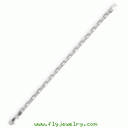 Sterling Silver Diamond-cut Open Link Cable Chain
