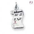 Sterling Silver Diploma Charm