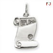 Sterling Silver Diploma Charm