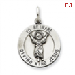 Sterling Silver Divino Nino Medal (Divine Infant Jesus)