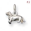 Sterling Silver Dog Charm