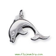 Sterling Silver Dolphin Charm