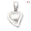 Sterling Silver Double Heart Pendant