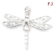 Sterling Silver Dragonfly Charm