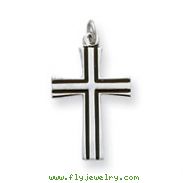 Sterling Silver Enameled Cross