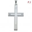 Sterling Silver Extra Heavy Cross Pendant