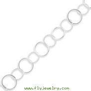 Sterling Silver Fancy Bracelet