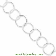 Sterling Silver Fancy Link Necklace chain