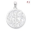 Sterling Silver Fancy Pendant