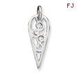 Sterling Silver Fancy Pendant