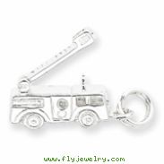 Sterling Silver Firetruck Charm