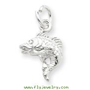 Sterling Silver Fish Charm