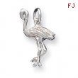 Sterling Silver Flamingo Charm