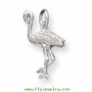 Sterling Silver Flamingo Charm